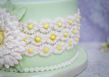 Karen Davies Sugarcraft Miniature Flower Borders Silicone Mould