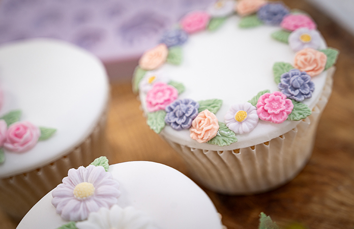 Karen Davies Sugarcraft Miniature Flowers Silicone Mould