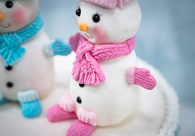Karen Davies Sugarcraft Miniature Knitwear Silicone Mould
