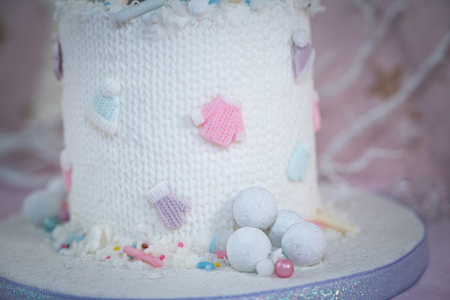 Karen Davies Sugarcraft Miniature Knitwear Silicone Mould