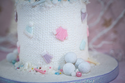Karen Davies Sugarcraft Miniature Knitwear Silicone Mould