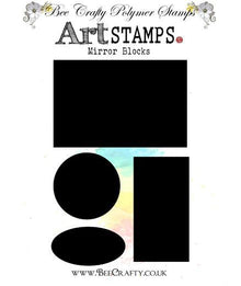 Bee Crafty Art Stamps - Mirror Blocks