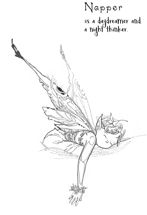Stampanory Napper  A6 Faeries Stamp Set