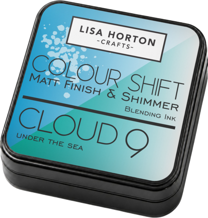Lisa Horton Crafts Cloud 9 Matt Blending Colour Shift Ink Pad - Under The Sea