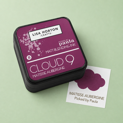 Lisa Horton Craft Picked by Paula' Cloud 9 Matt Blending Ink Pad Complete Collection (10 colours)