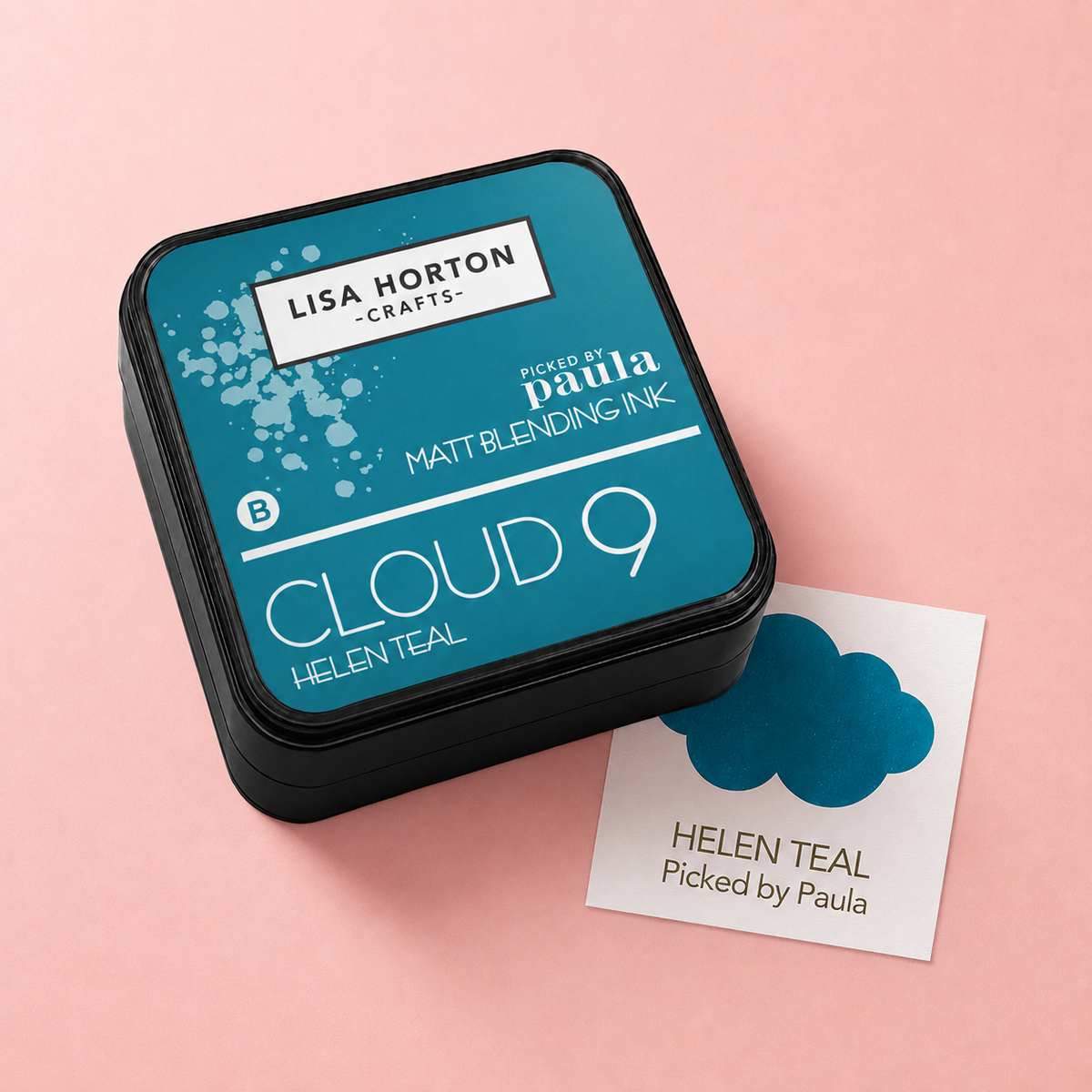 Lisa Horton Craft Picked by Paula' Cloud 9 Matt Blending Ink Pad Complete Collection (10 colours)