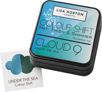 Lisa Horton Crafts Cloud 9 Matt Blending Colour Shift Ink Pad - Under The Sea