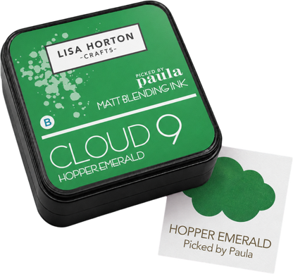 Lisa Horton Craft Picked by Paula' Cloud 9 Matt Blending Ink Pad Complete Collection (10 colours)