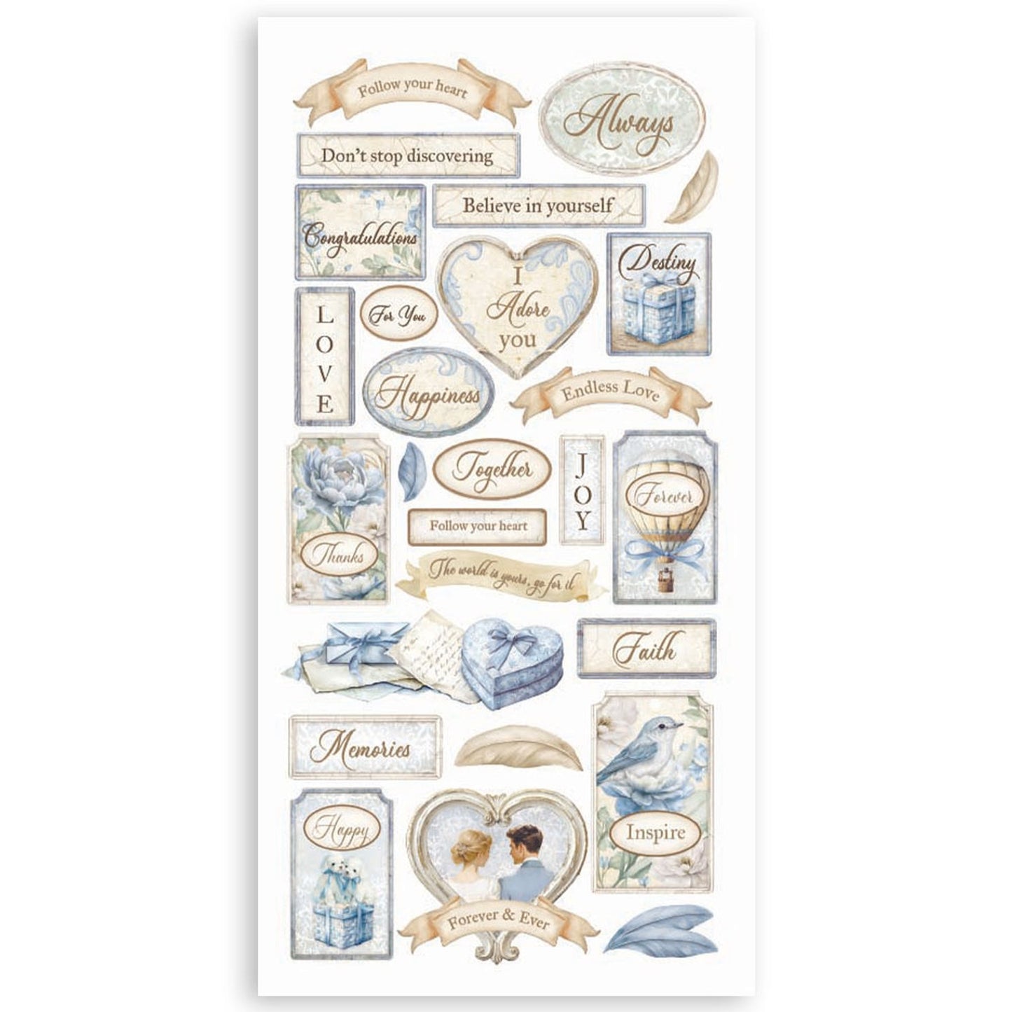 Stamperia Timeless Paper Cut Outs