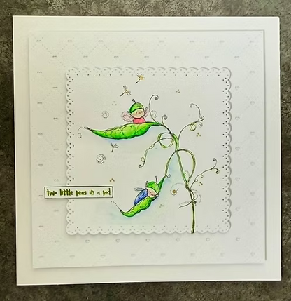 Stampanory Peekaboo Babies - 7 Stamp Set - A6 Stamp