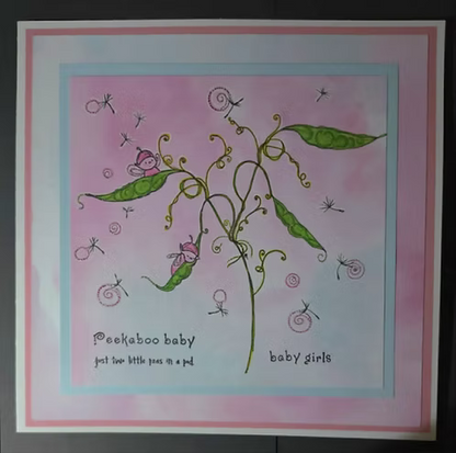 Stampanory Peekaboo Babies - 7 Stamp Set - A6 Stamp