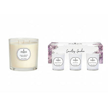 Parks London Peach and White Woods 650g Candle & Trio Votives Set 1