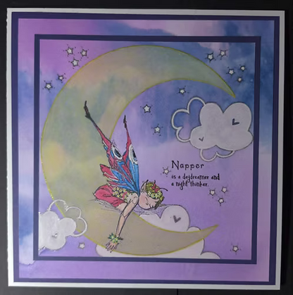 Stampanory Pippi Longstockings  A6 Faeries Stamp Set