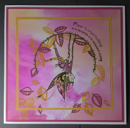 Stampanory Pippi Longstockings  A6 Faeries Stamp Set