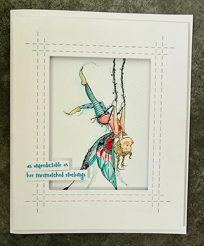 Stampanory Pippi Longstockings  A6 Faeries Stamp Set