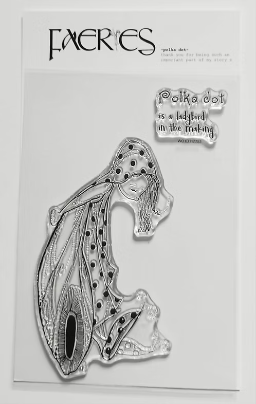 Stampanory Polka Dot  A6 Faeries Stamp Set