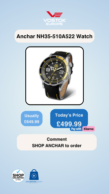 Vostok-Europe Anchar NH35-510A522 Watch