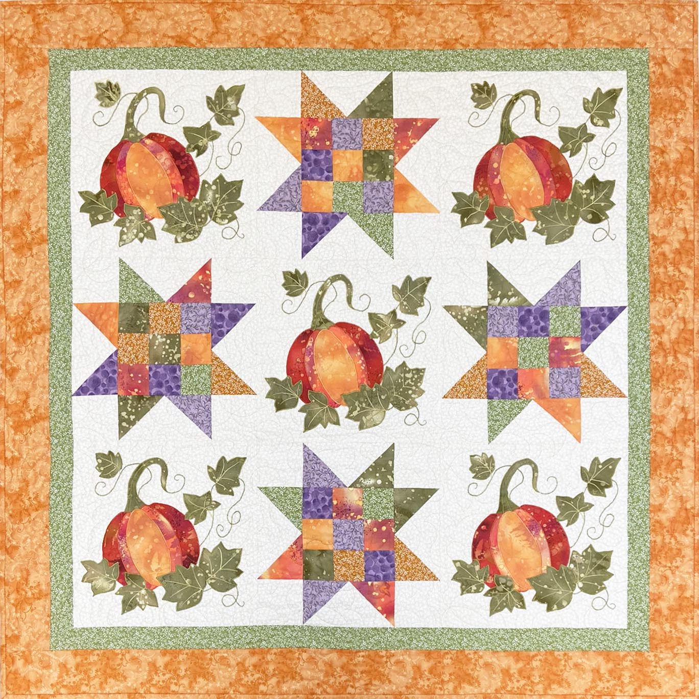 Quilter's Trading Post Pumpkin Dreams Quilt Pattern