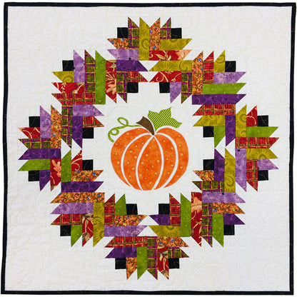 Quilter's Trading Post Log Cabin Wreath Quilt Pattern