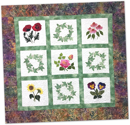Quilter's Trading Post Pam's Flower Garden Applique Book