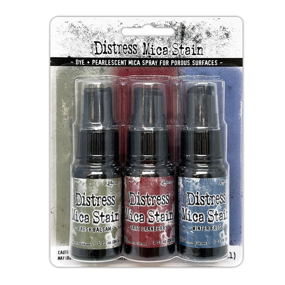 Tim Holtz Distress Mica Stains - Holiday Set #3