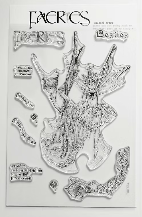 Stampanory Sisters Crown - 9 Stamp Set - A5 Stamp