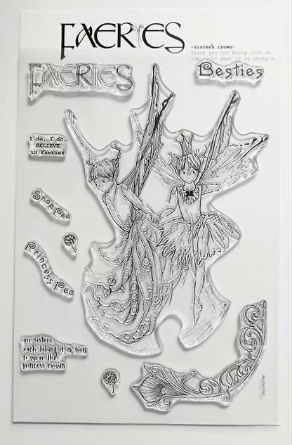 Stampanory Sisters Crown - 9 Stamp Set - A5 Stamp