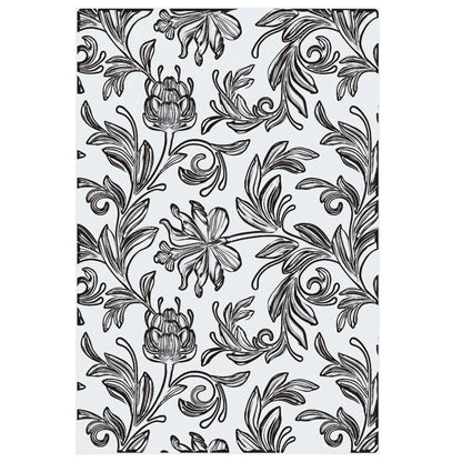 Sizzix 3D Texture Fades Embossing Folder by Tim Holtz A5 Botanical Large