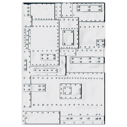 Sizzix 3D Texture Fades Embossing Folder by Tim Holtz A5 Foundry Large