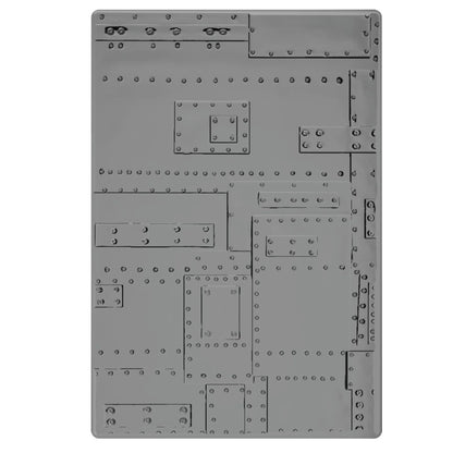Sizzix 3D Texture Fades Embossing Folder by Tim Holtz A5 Foundry Large