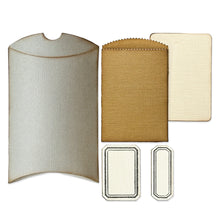 Sizzix Thinlits Die by Tim Holtz Vault Pillow Box & Bag