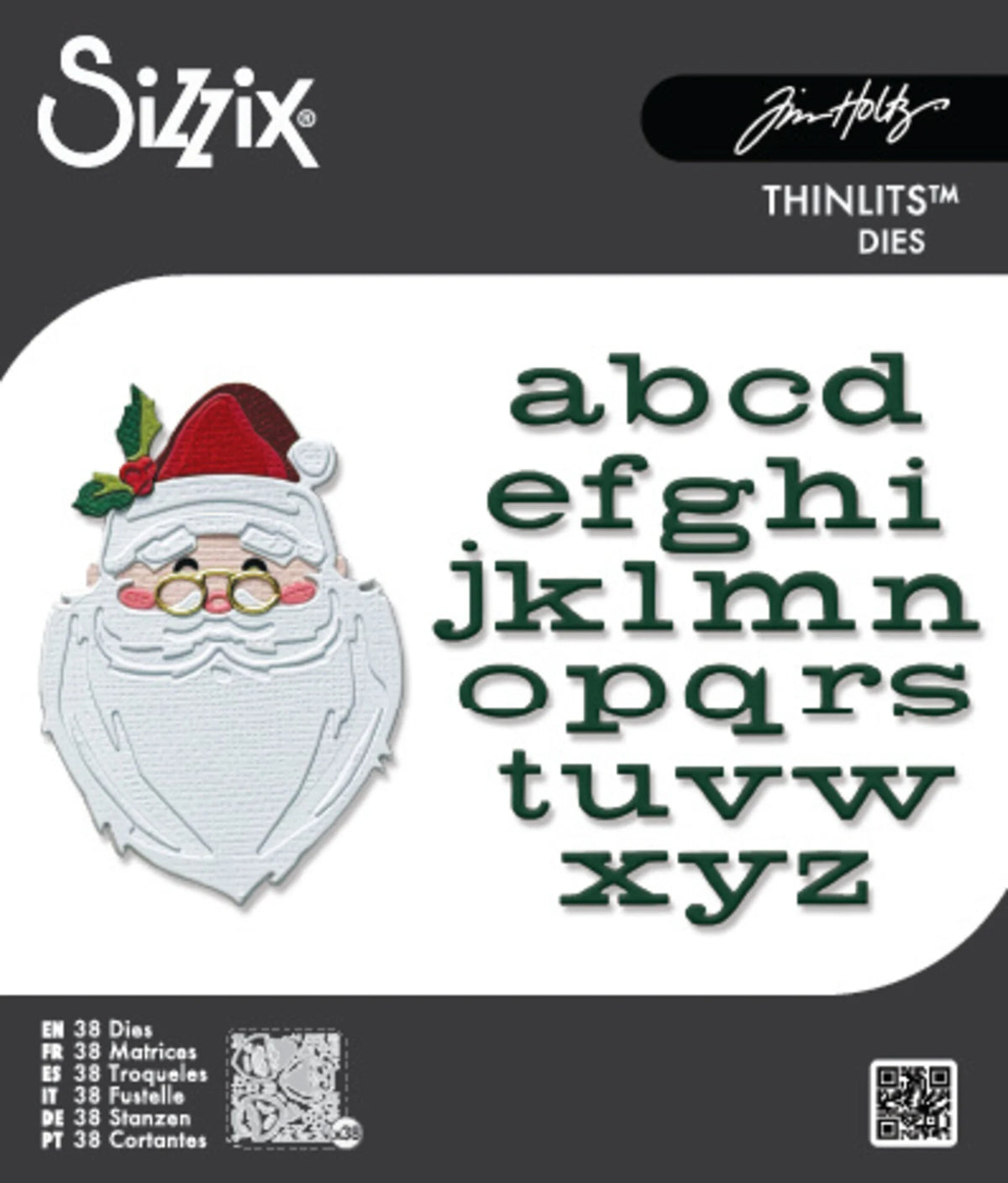 Sizzix Thinlits Vault Letter to Santa 38pc Die Set by Tim Holtz