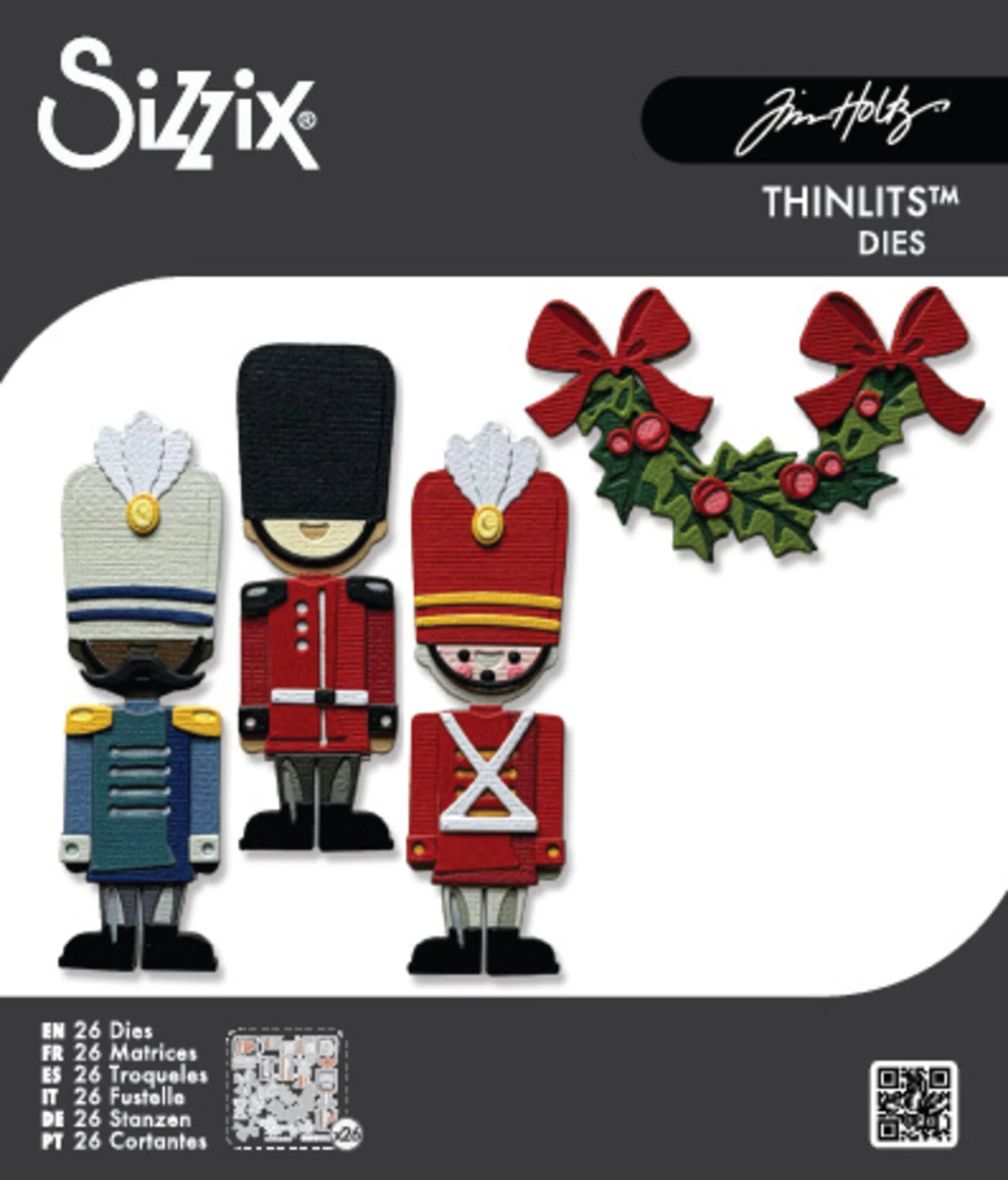 Sizzix Thinlits Yuletide Harvey 26pc Die Set by Tim Holtz