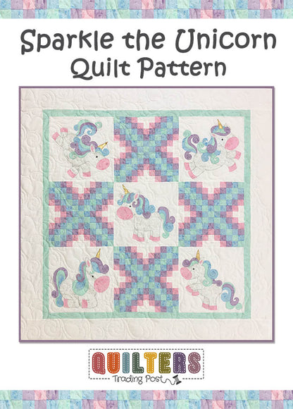 Quilter's Trading Post Sparkle the Unicorn Quilt Pattern