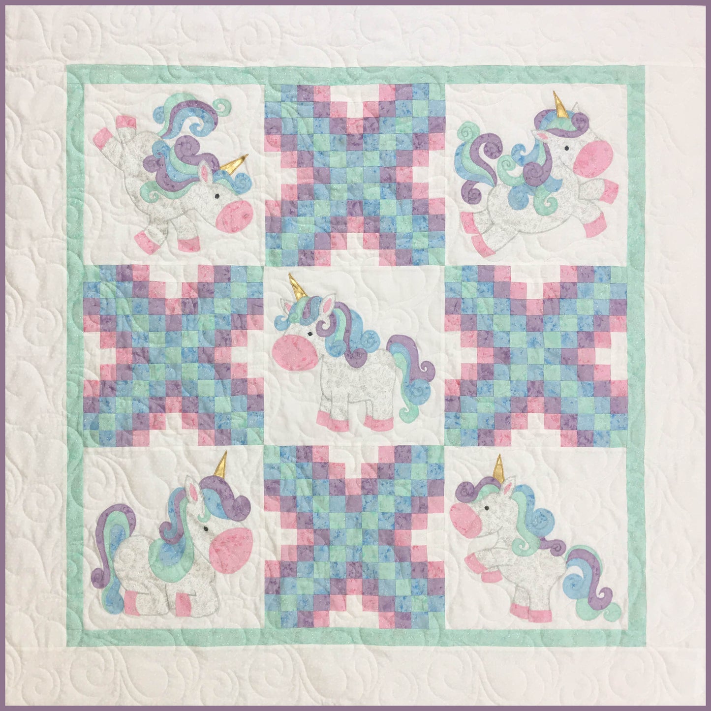 Quilter's Trading Post Sparkle the Unicorn Quilt Pattern