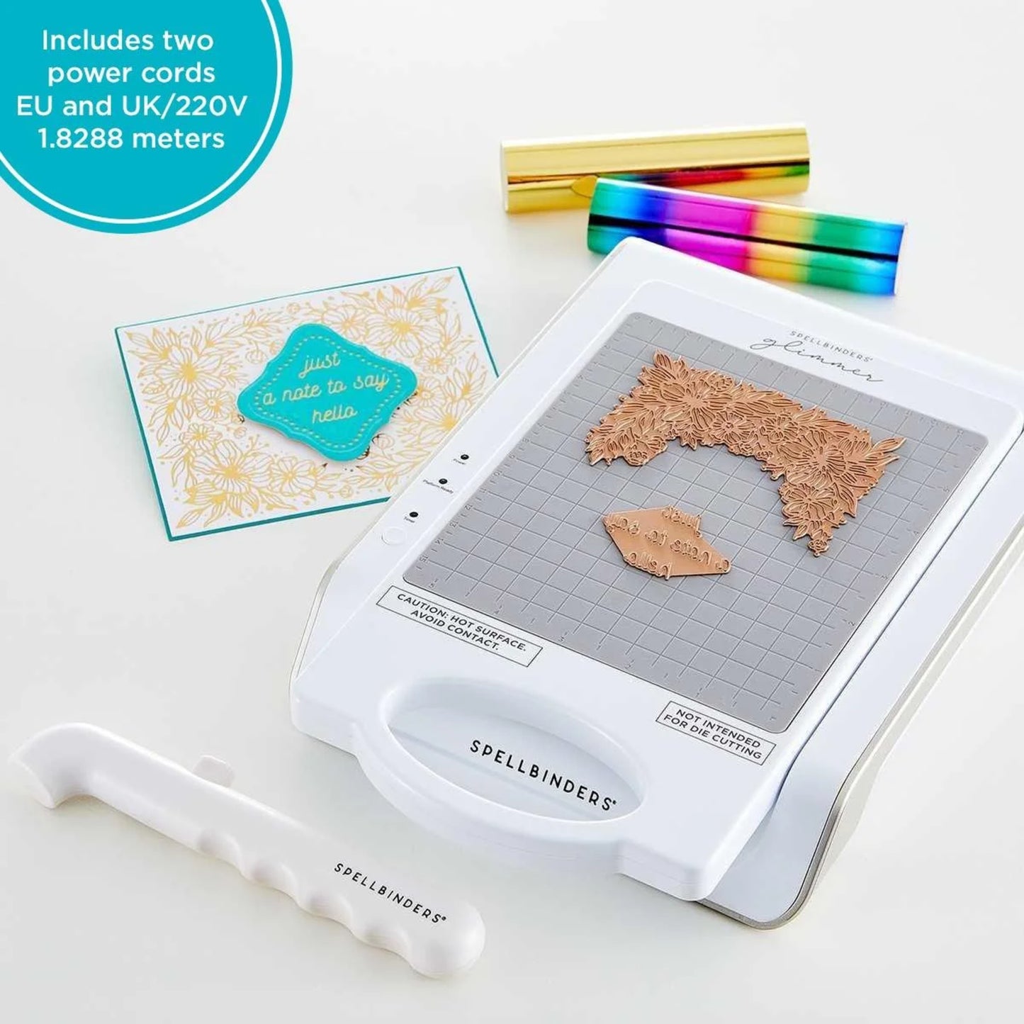 Spellbinders Glimmer Hot Foil System | Foil Crafting & Card Making Tool