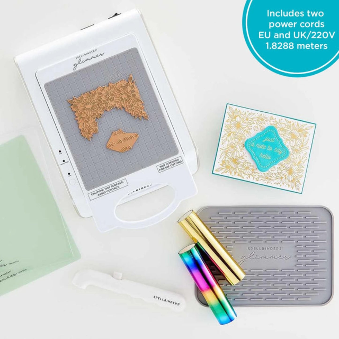 Spellbinders Glimmer Hot Foil System | Foil Crafting & Card Making Tool
