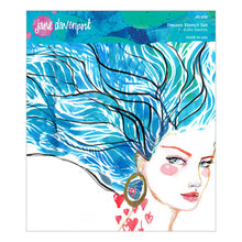 Spellbinders Jane Davenport Tresses Art Stencils