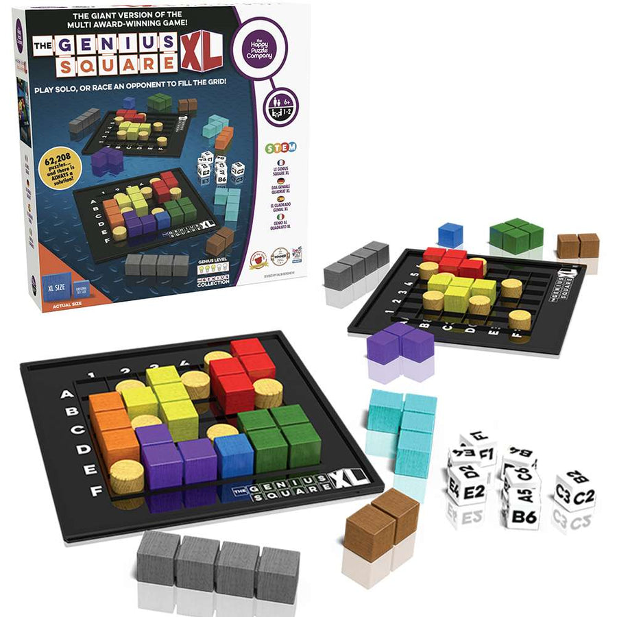 The Happy Puzzle Company The Genius Square XL