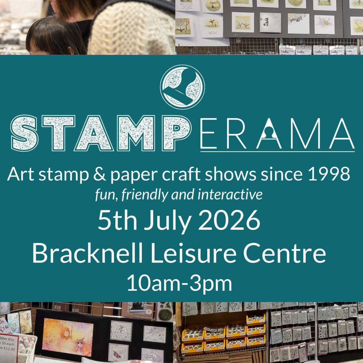 Stamperama Art Stamp and Paper Craft Show Ticket (Wristband) - 5th July 2026 - Bracknell