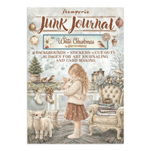 Stamperia White Christmas Junk Journal Stickers, Backgrounds & Cut-Outs by Cristina Radovan
