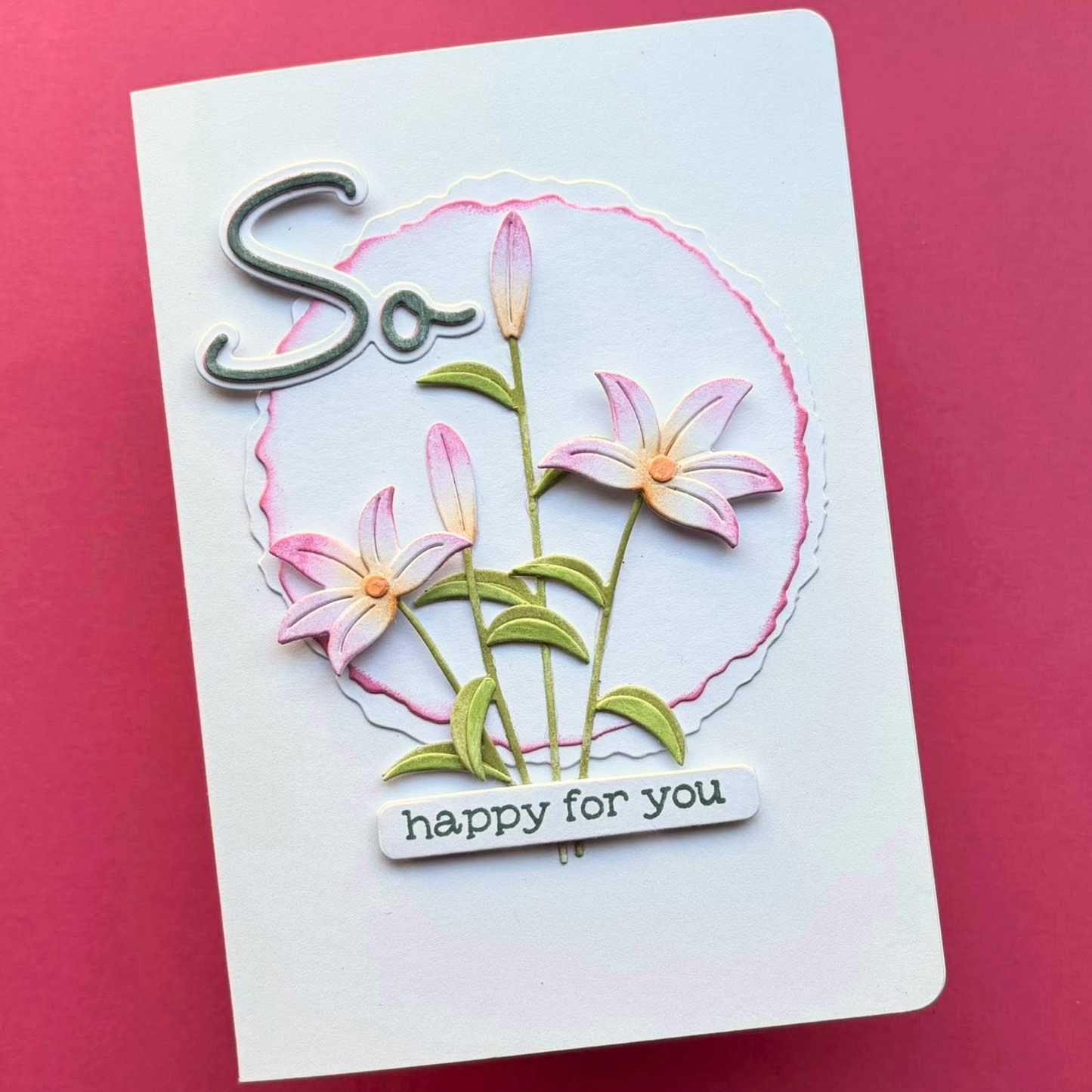 Spellbinders So Amazing Sentiments Stamps and Dies from the Summertime Collection by Lisa Horton