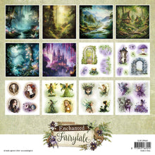 Studio Light Enchanted Fairytale 8x8" Collage Paper Pad - 24 Sheets