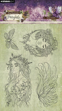 Studio Light Enchanted Fairytale Clear Stamps Fairy Ladies - 4 Stamps