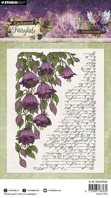 Studio Light Enchanted Fairytale Clear Stamps Floral & Script - 2 Stamps