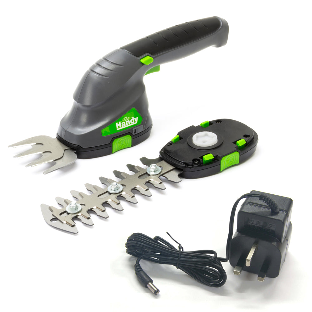 The Handy THGSS 3.6V Cordless Shrub & Grass Shears – product kit