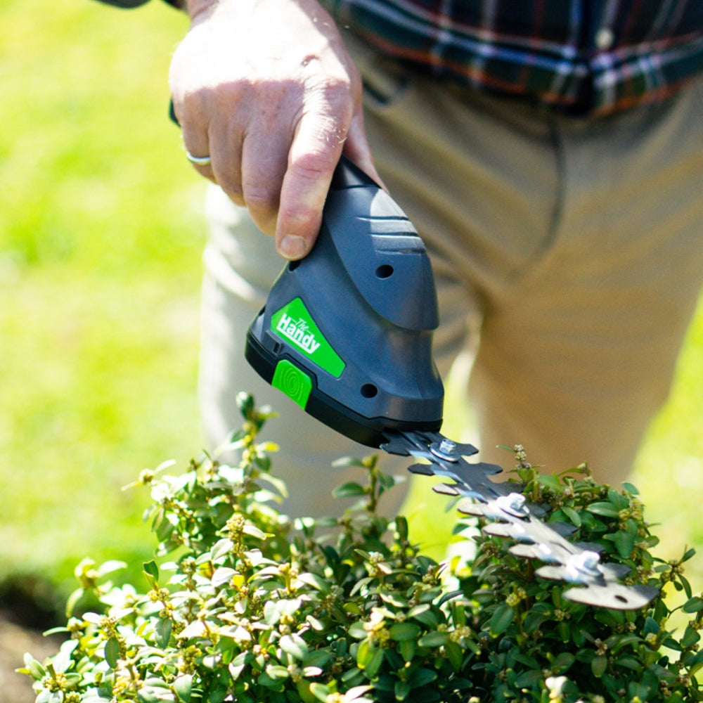 The Handy THGSS 3.6V Cordless Shrub & Grass Shears – product detail or in-use view
