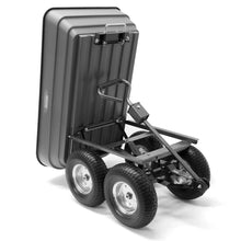 The Handy THPDC 200kg Poly Body Tipping Garden Trolley – product detail or in-use view