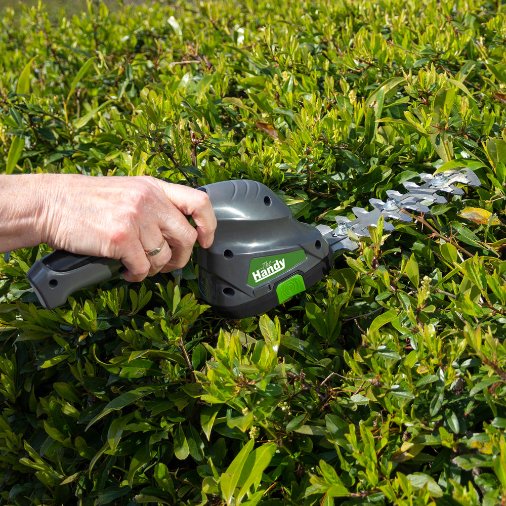 The Handy THGSS 3.6V Cordless Shrub & Grass Shears – product detail or in-use view