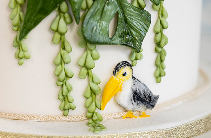 Karen Davies Sugarcraft Trailing Leaves Silicone Mould
